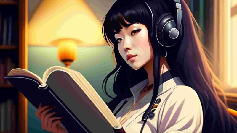 What Nobody Tells You Unveiling Life s Hidden Truths anime woman reading in a room listen lofi music