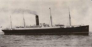 1912- The “Carpathia”, the ship that picked up 710 Titanic survivors. It was sunk in World War One, 1918.