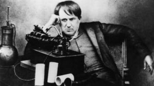 The American Thomas Edison and his Gramophone genius