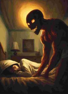 Sleep paralysis demon During sleep, some people feel that something heavy