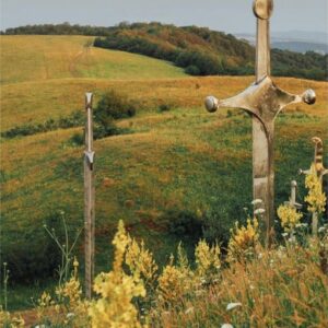 The Majestic Giant Swords at Didgori Battle Monument, Georgia