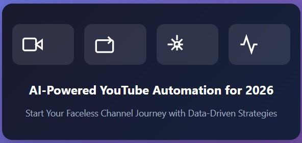 youtube automation ideas to start in 2026