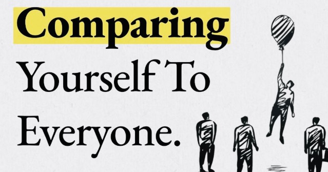 how to stop comparing yourself to everyone