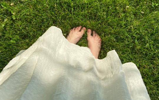 passing a peaceful moment