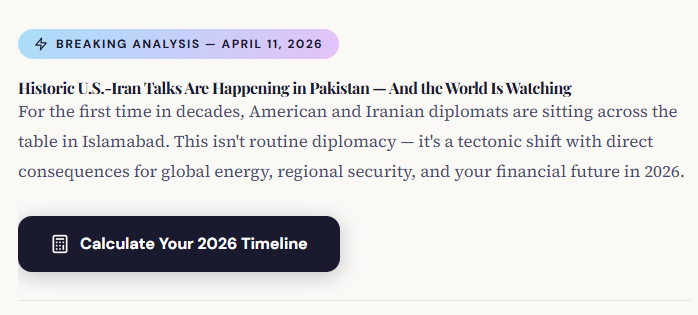 historic u.s. iran talks are happening in pakistan.