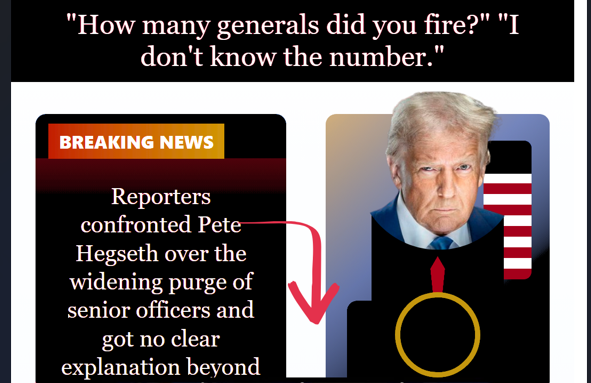 how many generals did trump fire the complete timeline